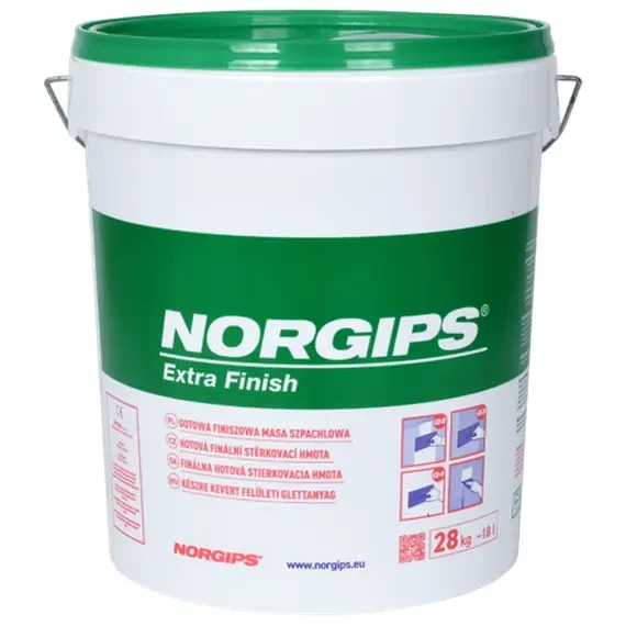 Готова фінішна шпаклівка Norgips Extra Finish 28 кг