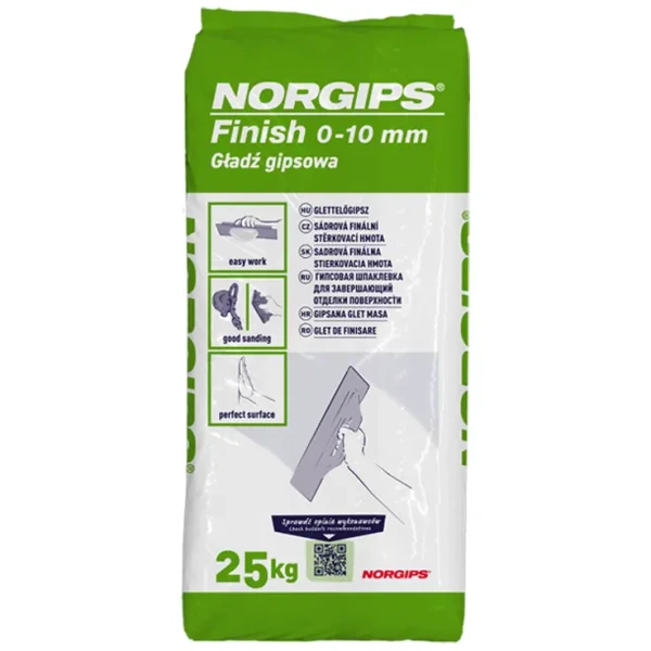 Гіпсова штукатурка Norgips Finish 25 кг